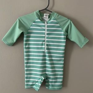 Baby rash guard bathing suit